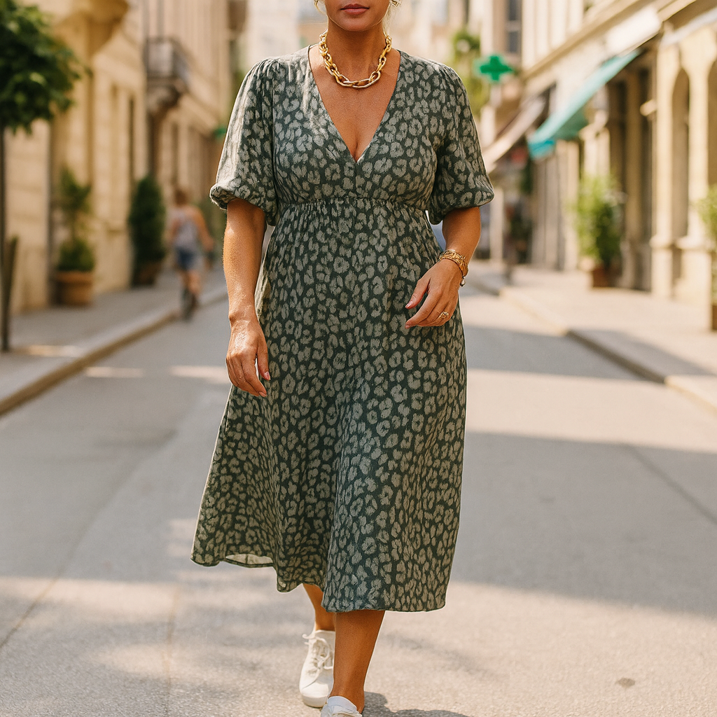 Sienna | Striped Bohemian Maxi Dress