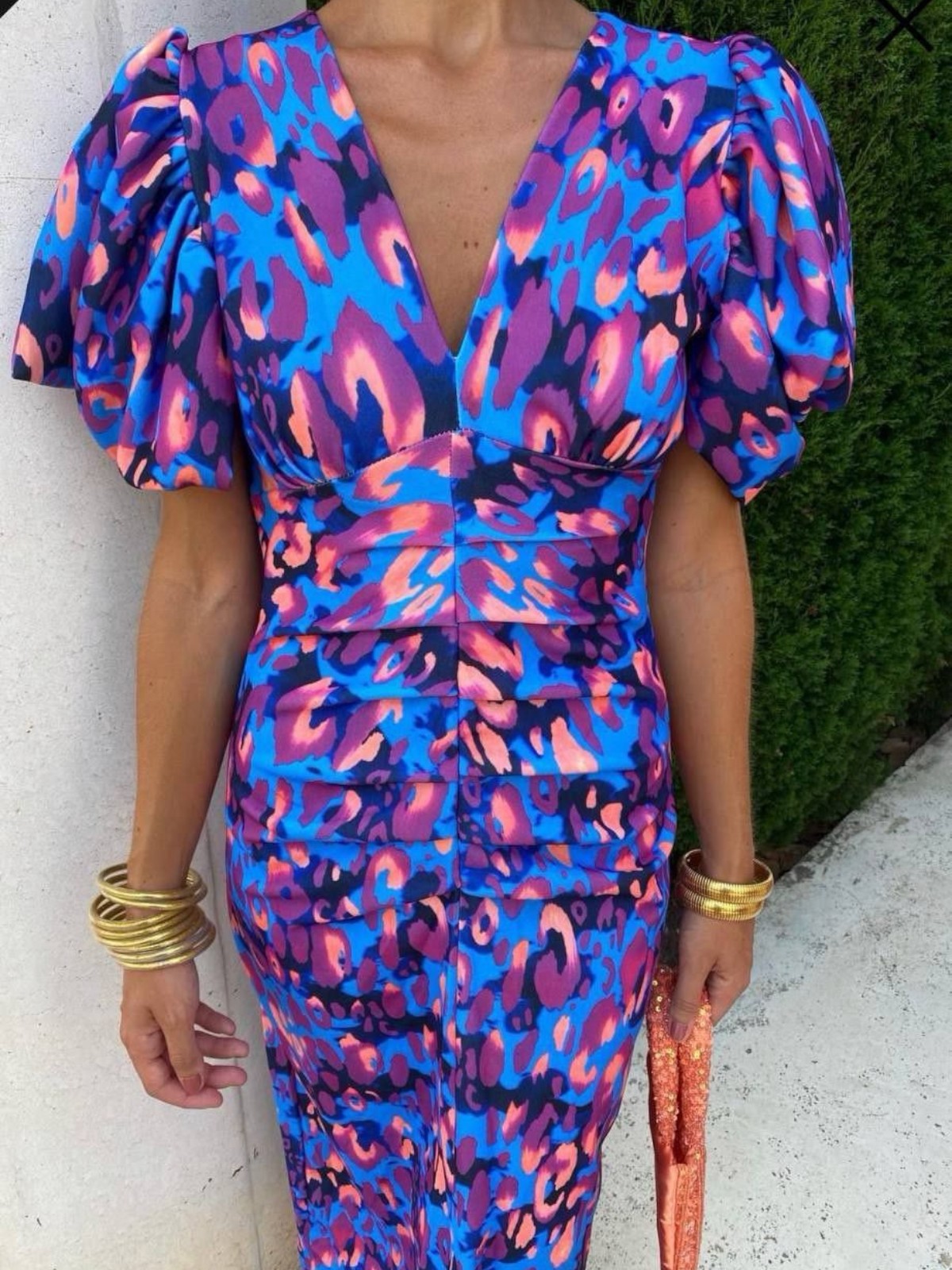 Seraphina | Flowing V Neck Maxi Dress