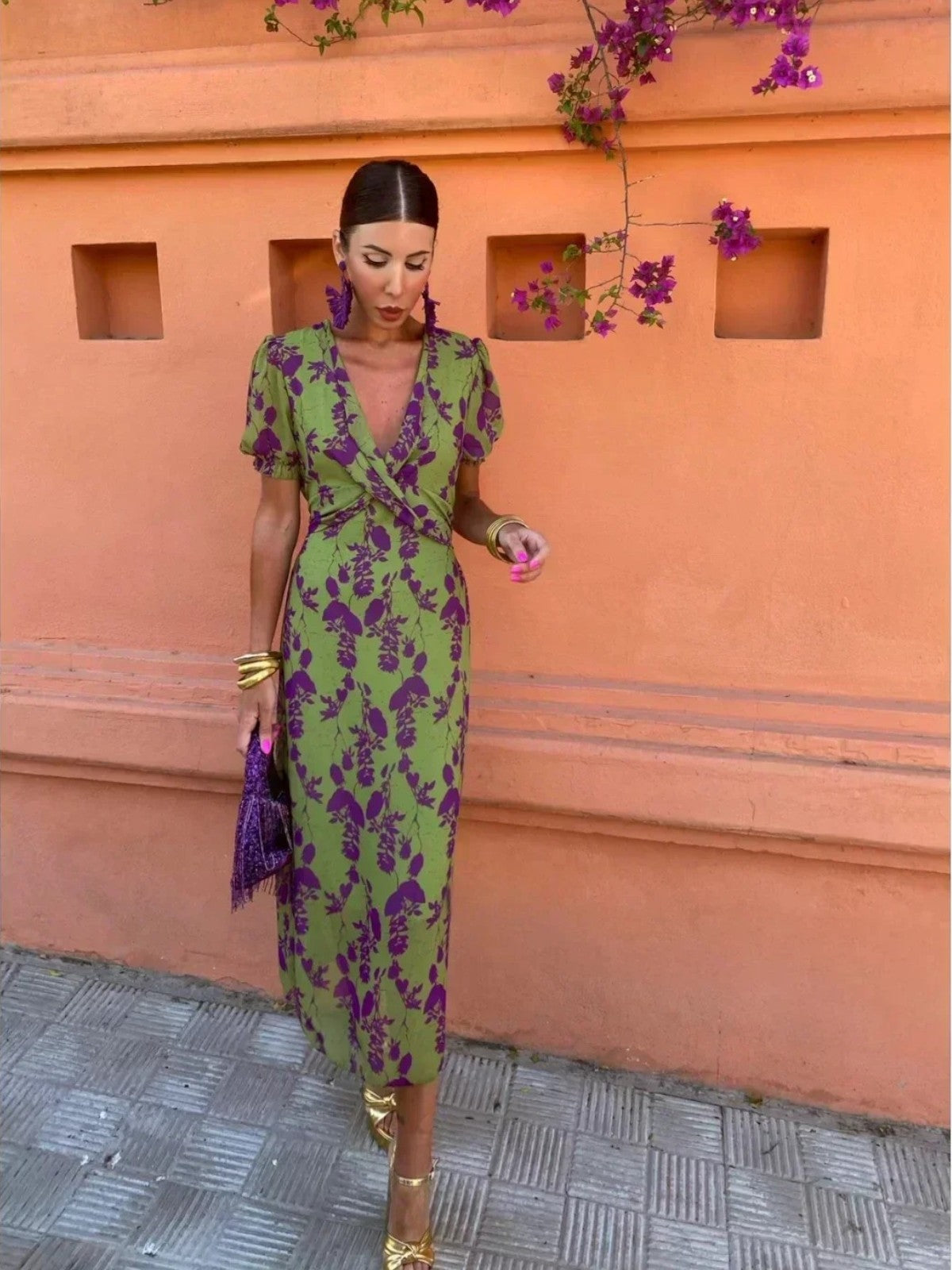 Celeste | Flowing Summer Midi Dress