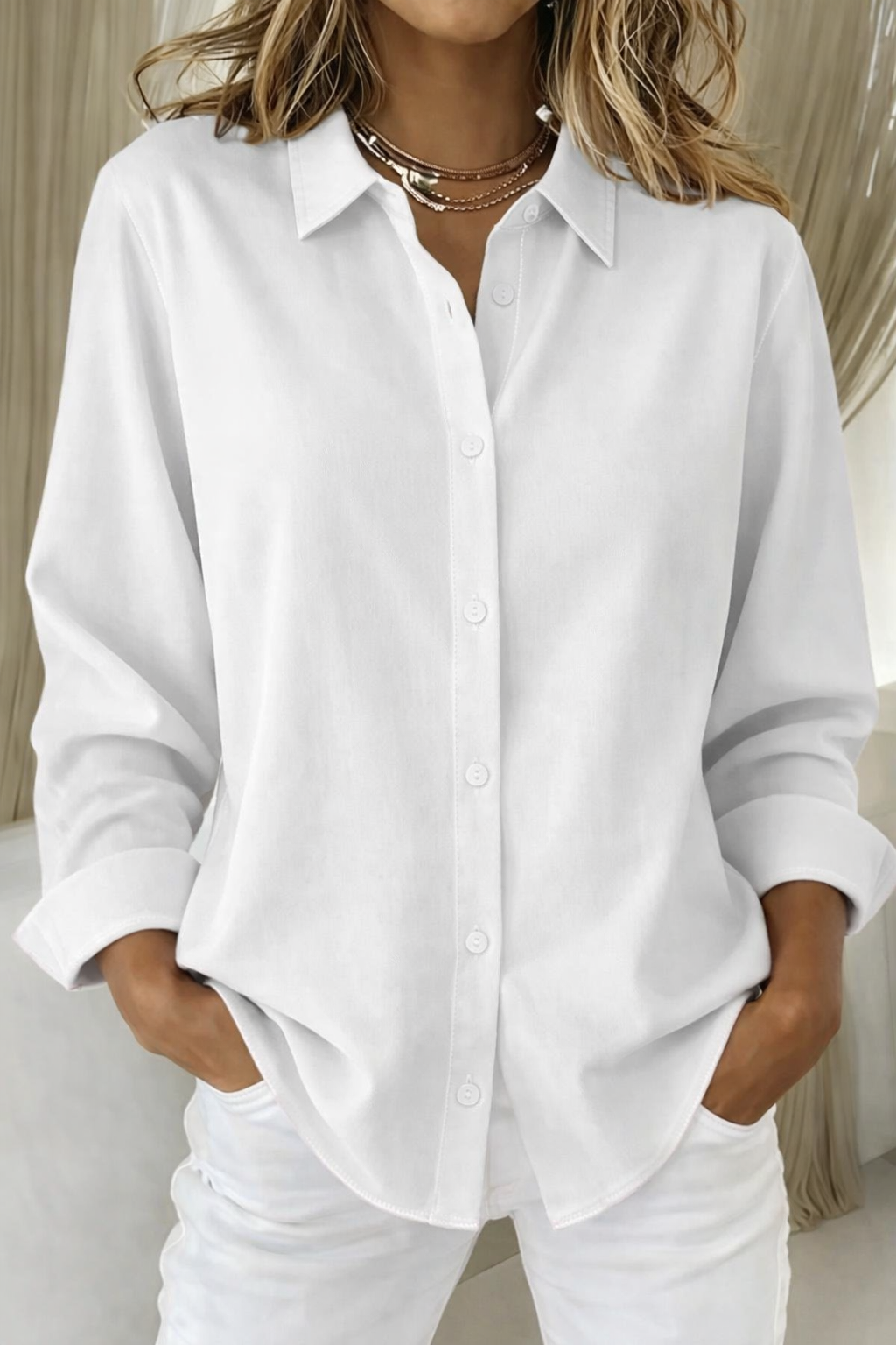 Clara | Relaxed Button Down Shirt