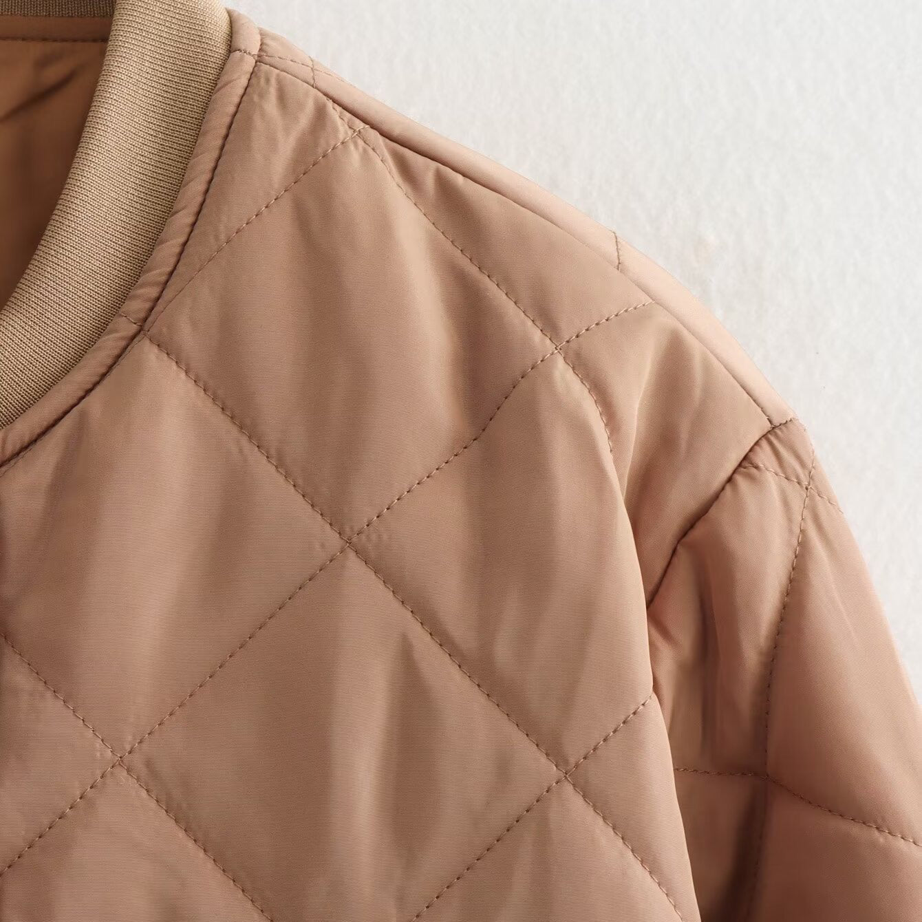 Sadie | Quilted Bomber Jacket