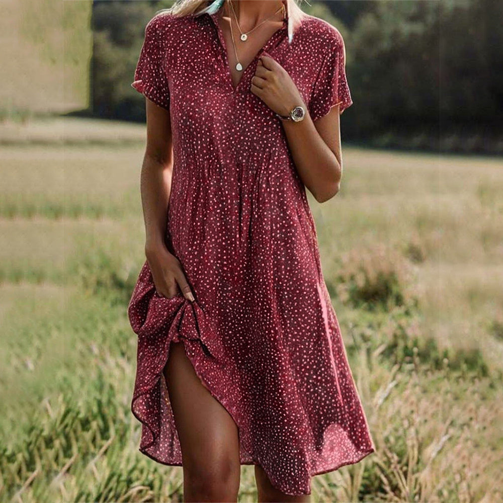 Isla | Flowy Floral Midi Dress
