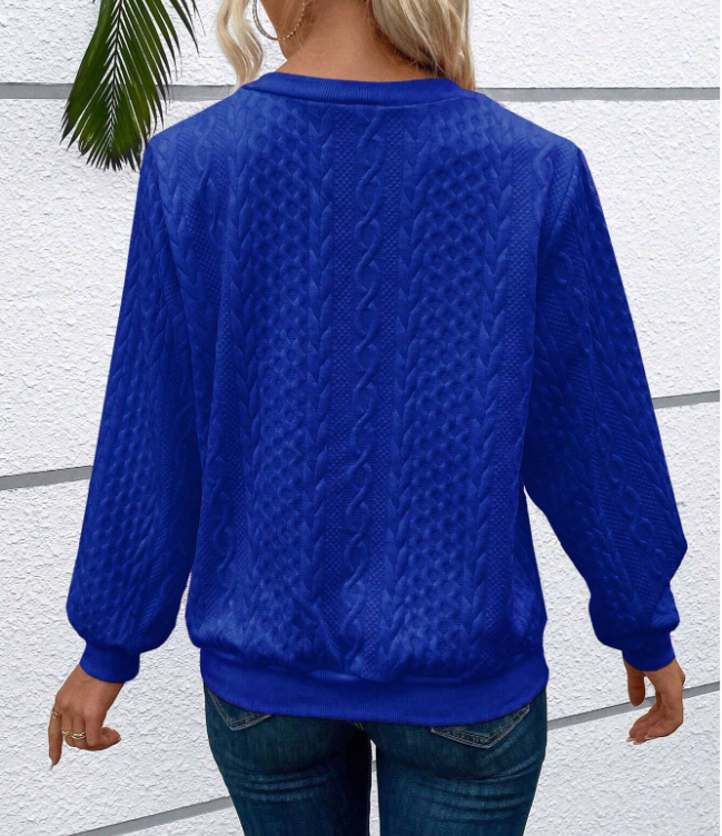 Abigail | Cable Knit Half Zip Jumper