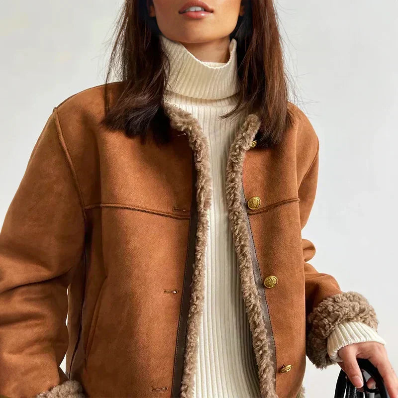 Scarlett | Sheepskin Winter Jacket