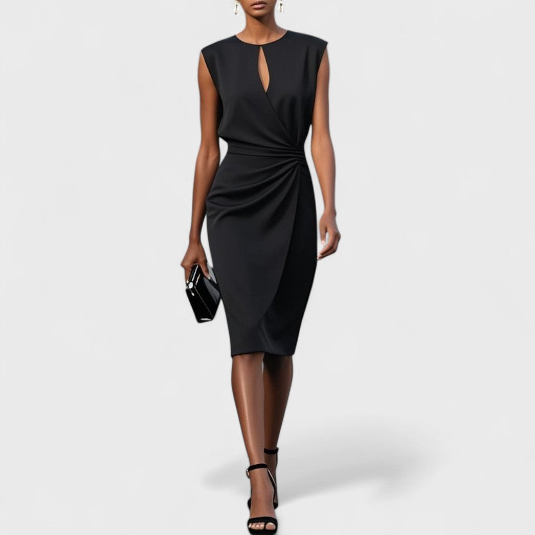 Madeline | Elegant Midi Dress with Refined Silhouette