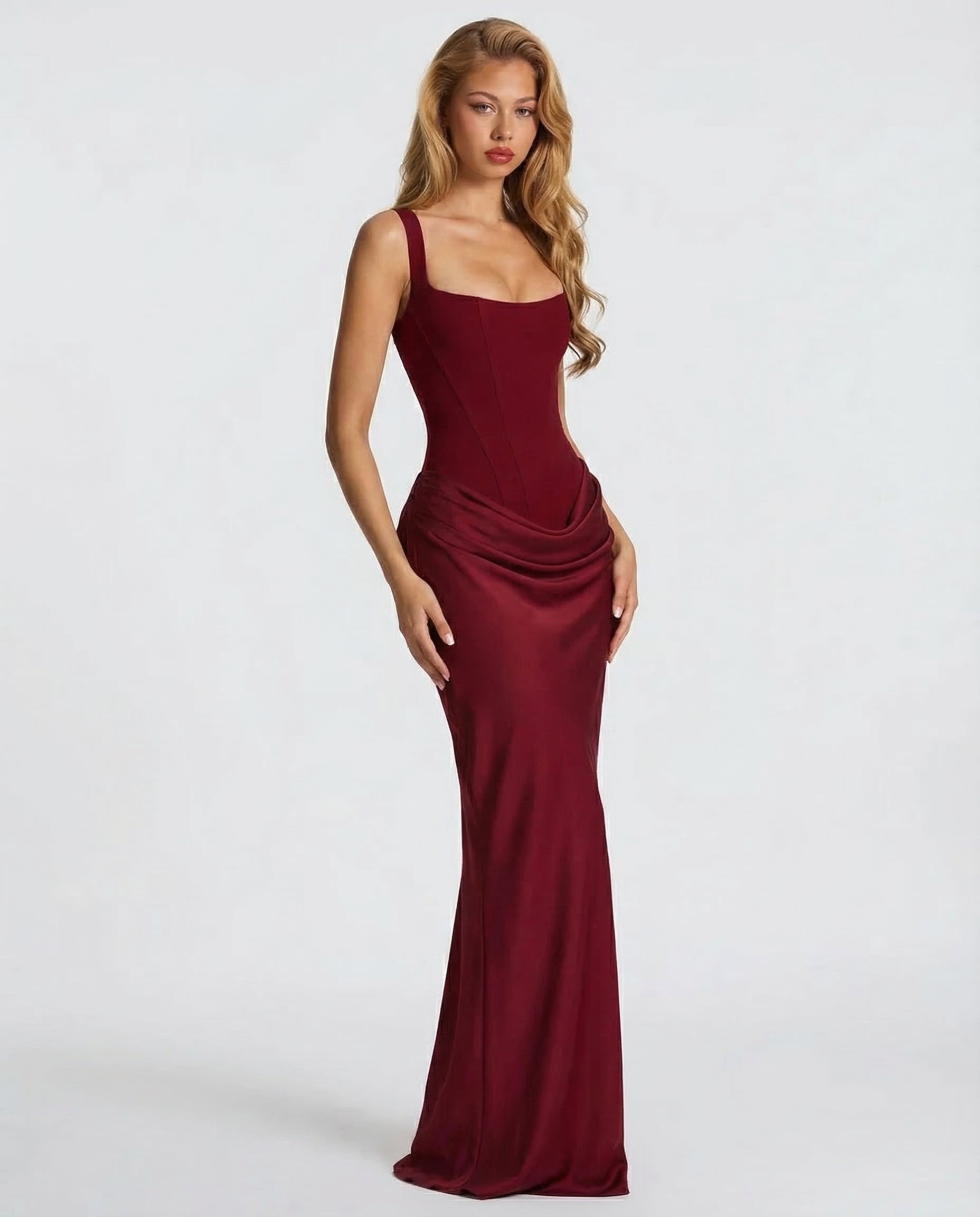 Sophie | Hourglass Fit Maxi Occasion Dress