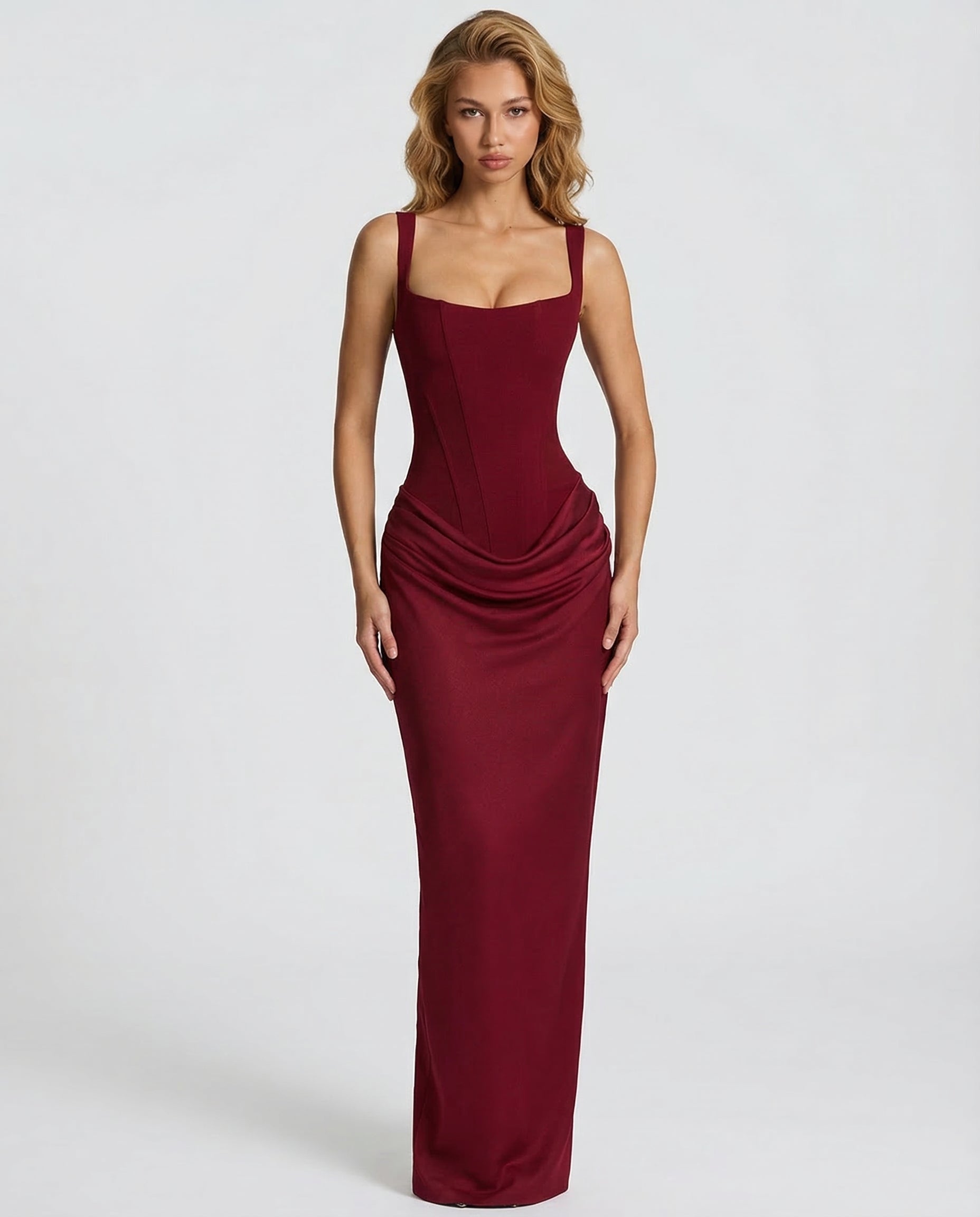 Sophie | Hourglass Fit Maxi Occasion Dress