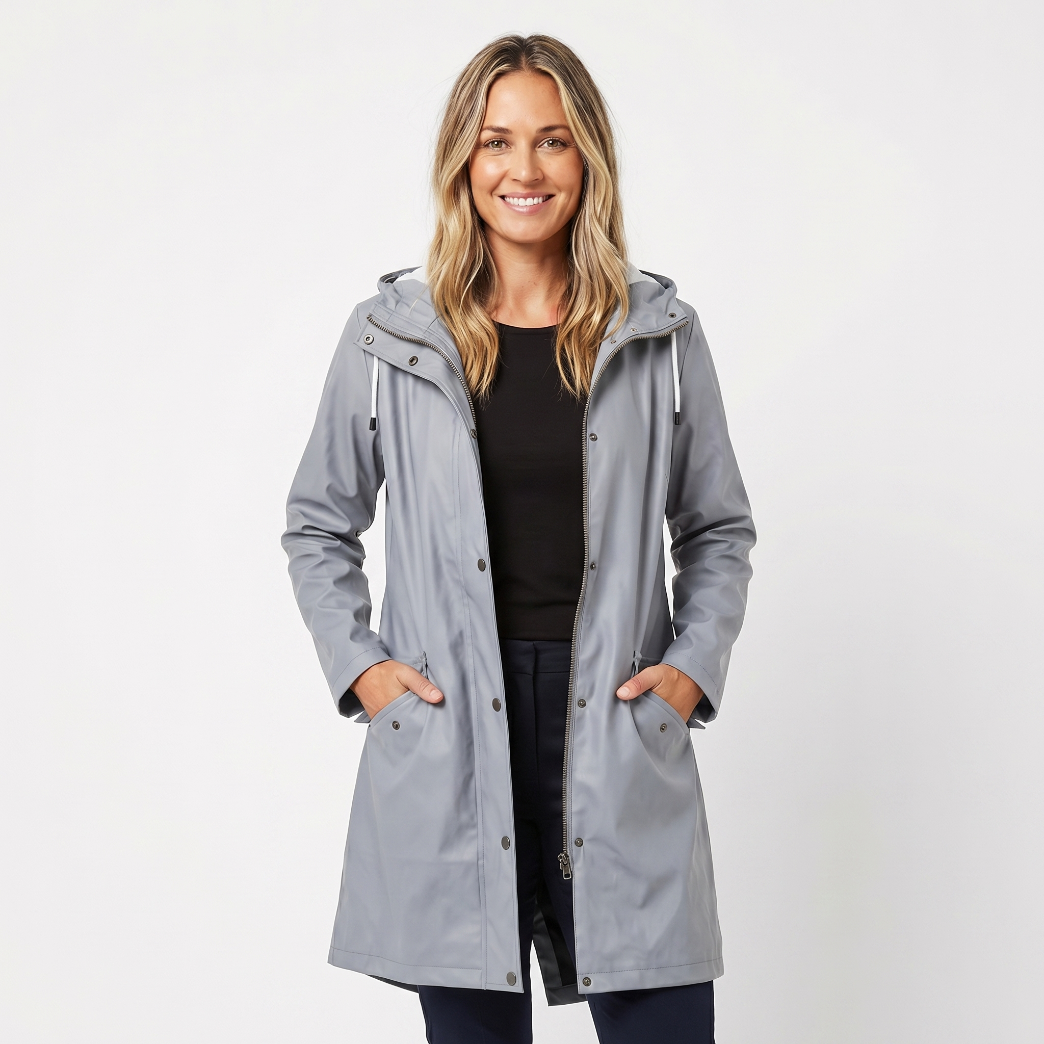 Beatrix | Waterproof Hooded Trench Coat