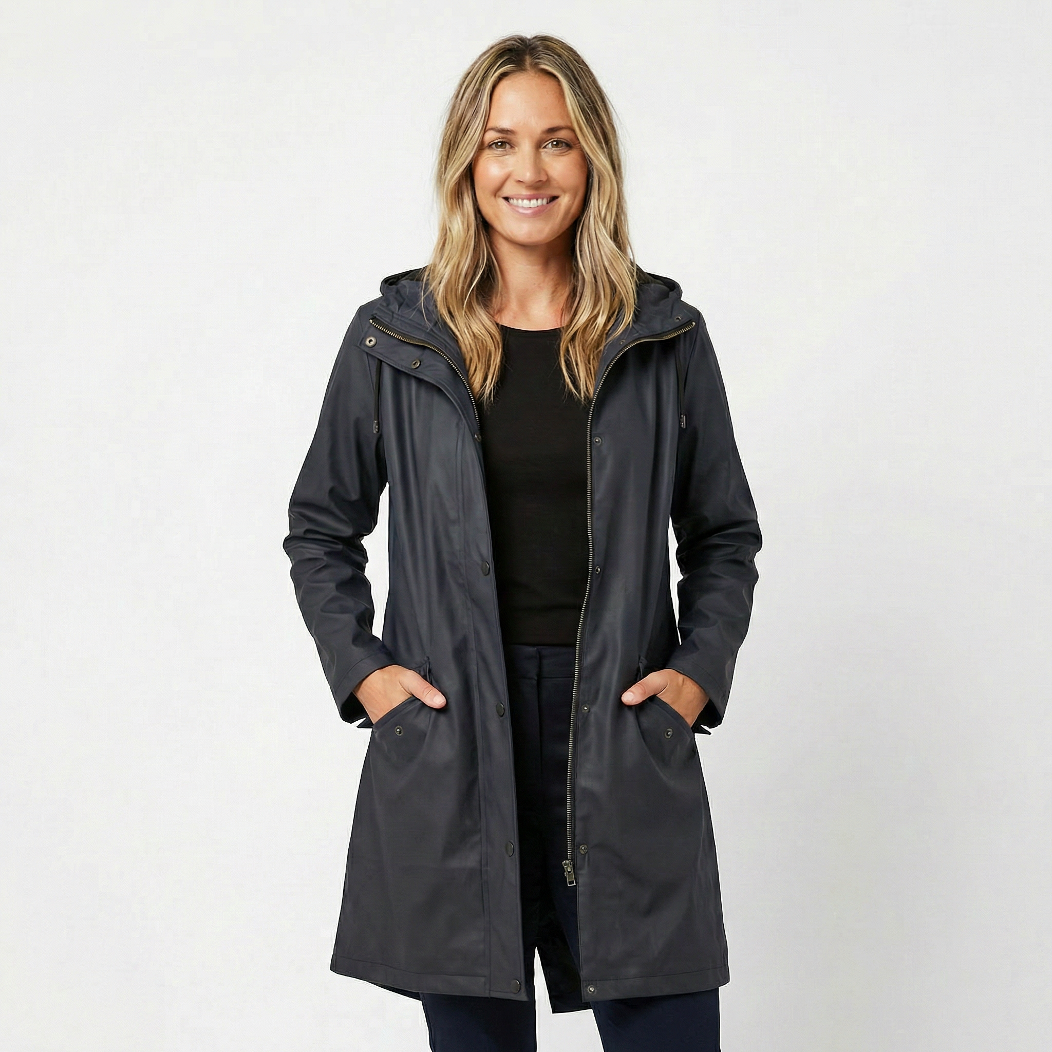 Beatrix | Waterproof Hooded Trench Coat