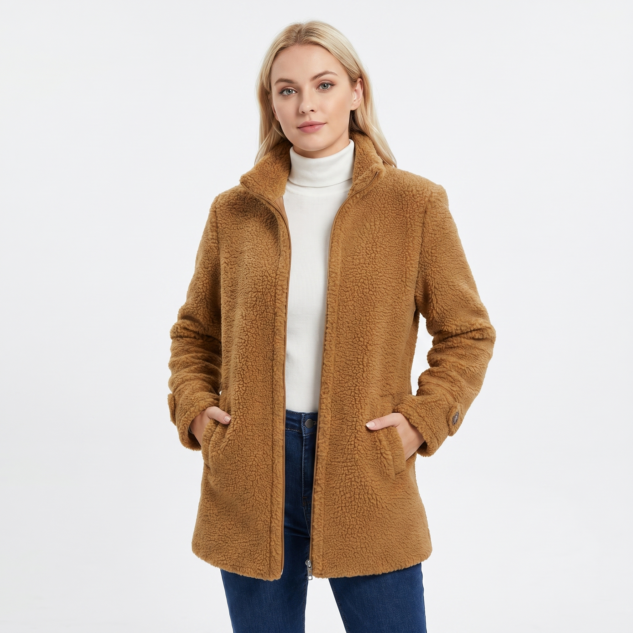 Odette | Teddy Bouclé Sherpa Coat