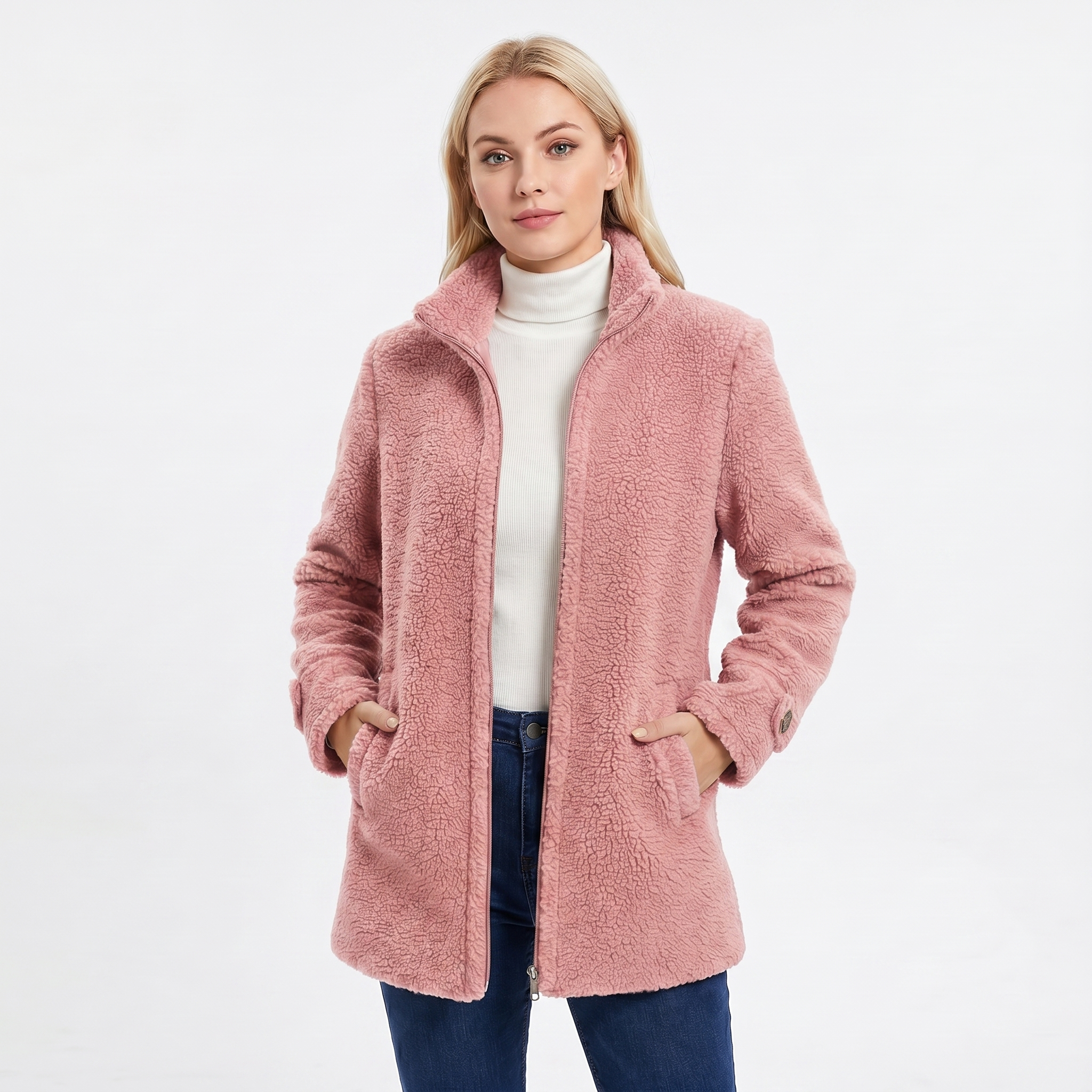 Odette | Teddy Bouclé Sherpa Coat
