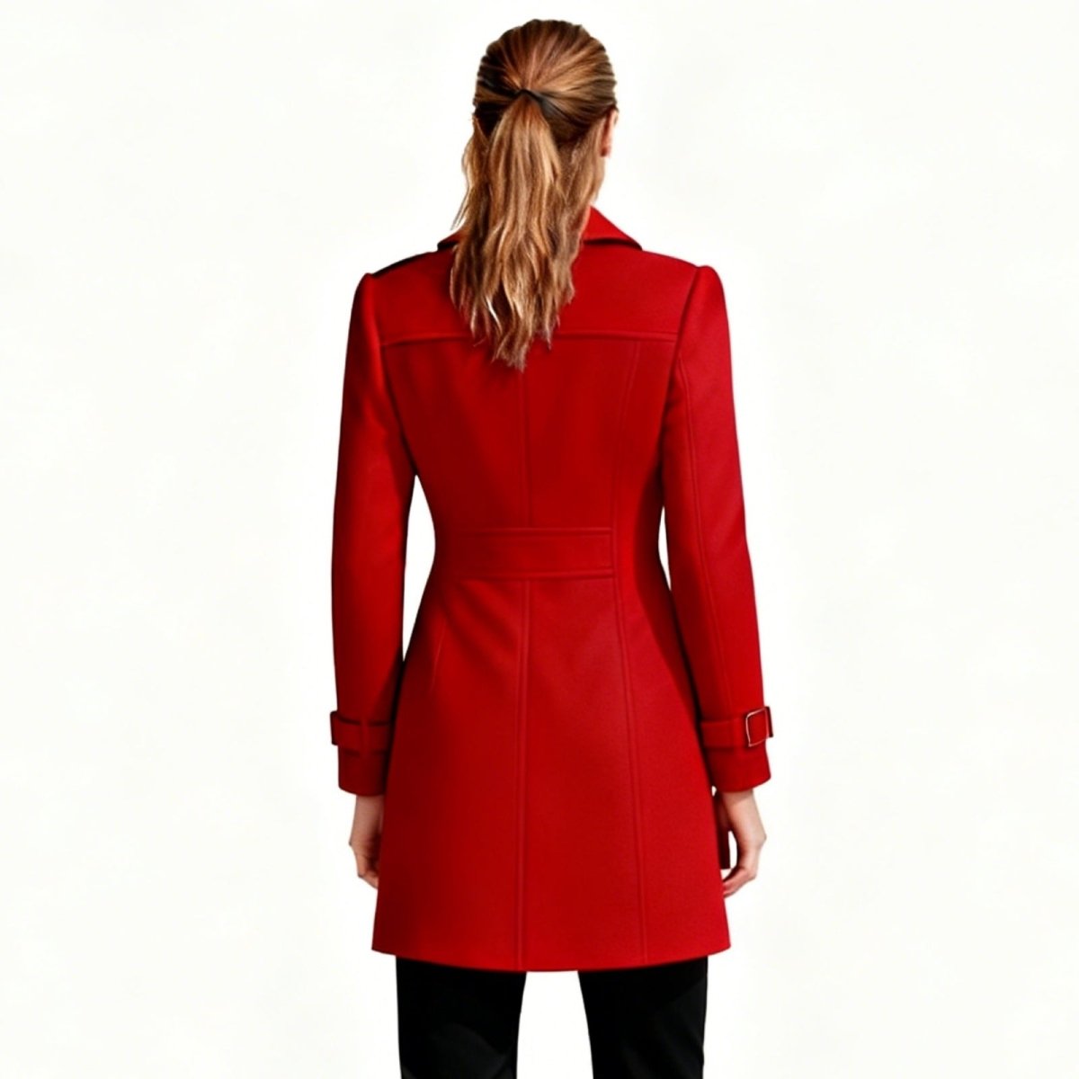 Flor | Tailored Wool Trench Coat