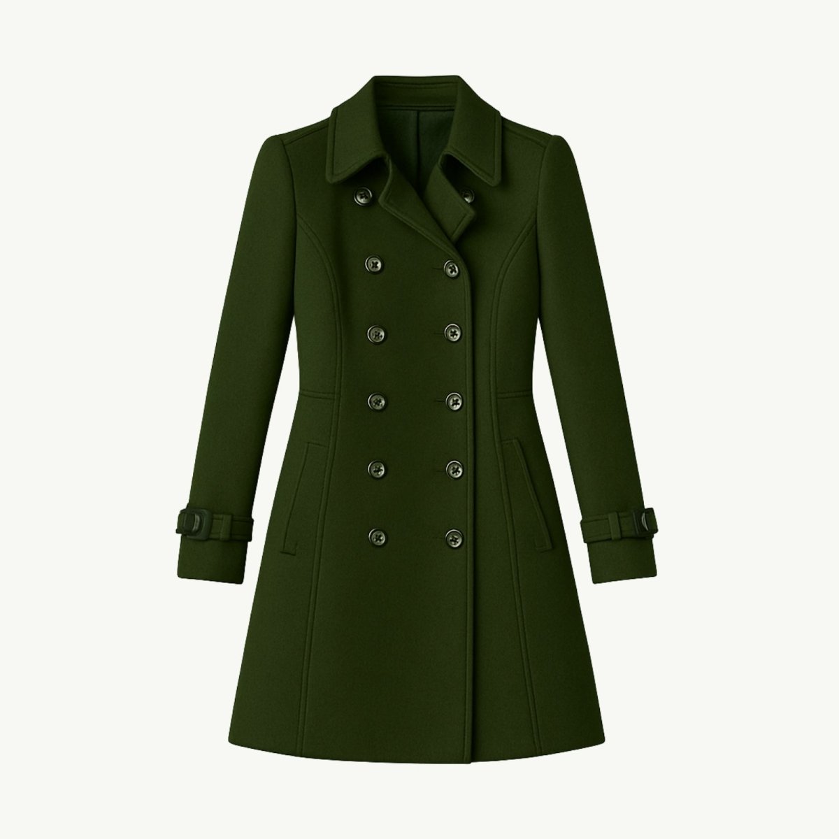 Flor | Tailored Wool Trench Coat
