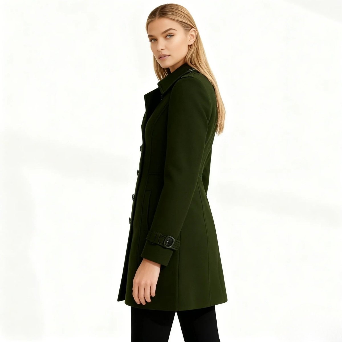 Flor | Tailored Wool Trench Coat
