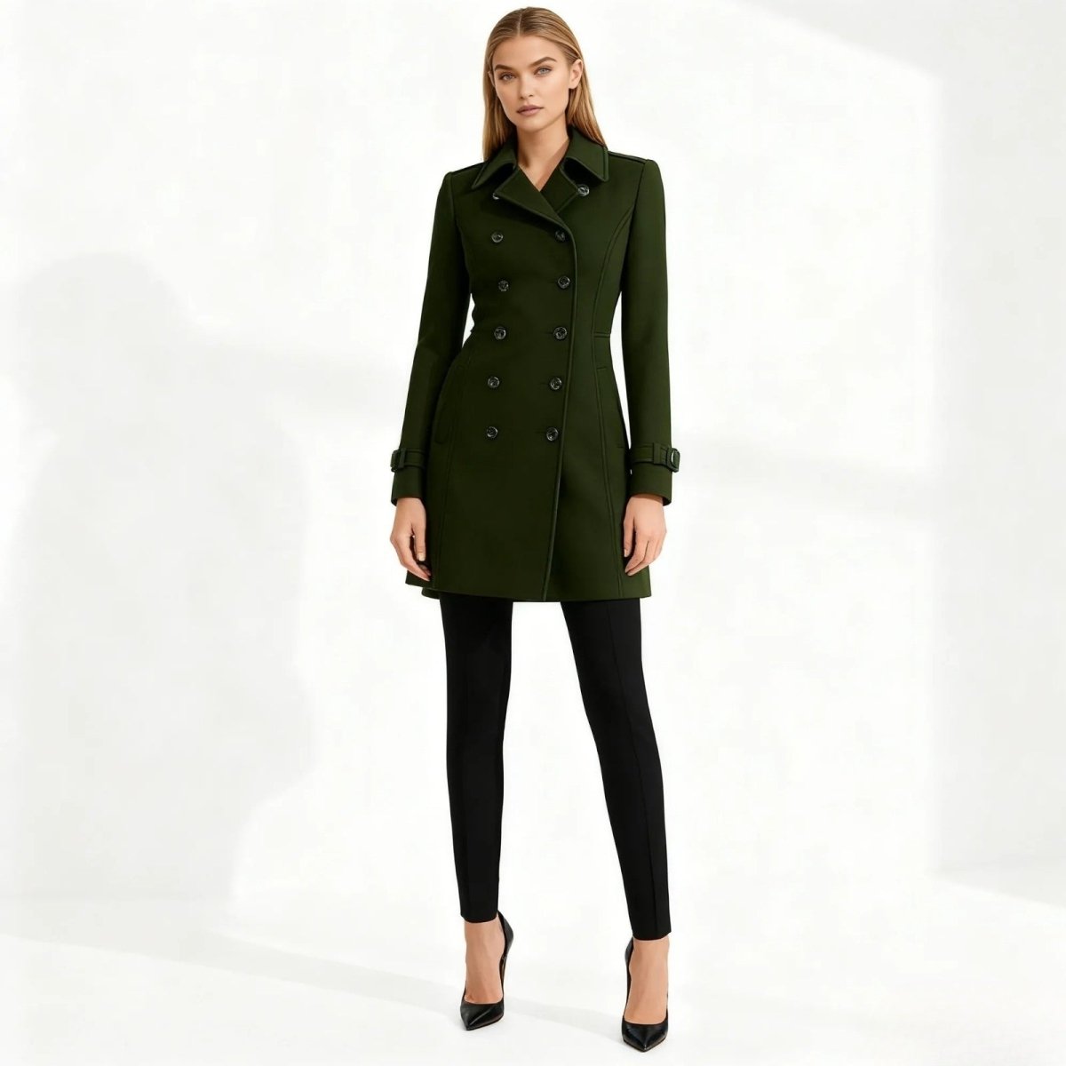 Flor | Tailored Wool Trench Coat