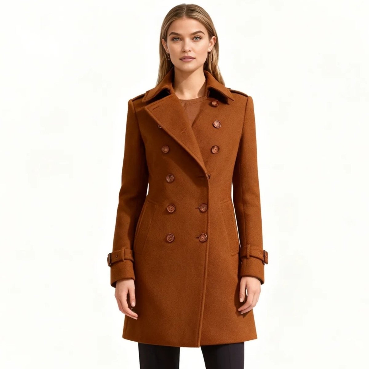 Flor | Tailored Wool Trench Coat