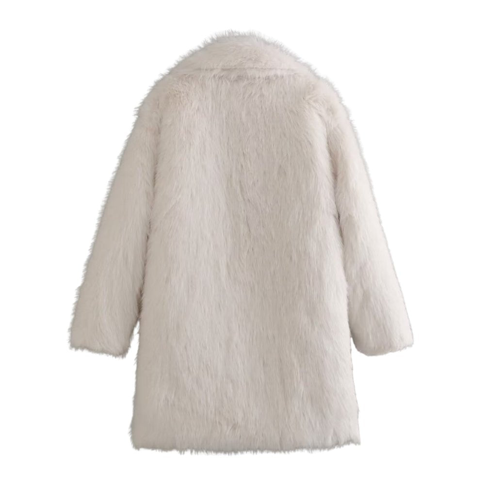 Bonnie | Faux Fur Coat Oversized Winter