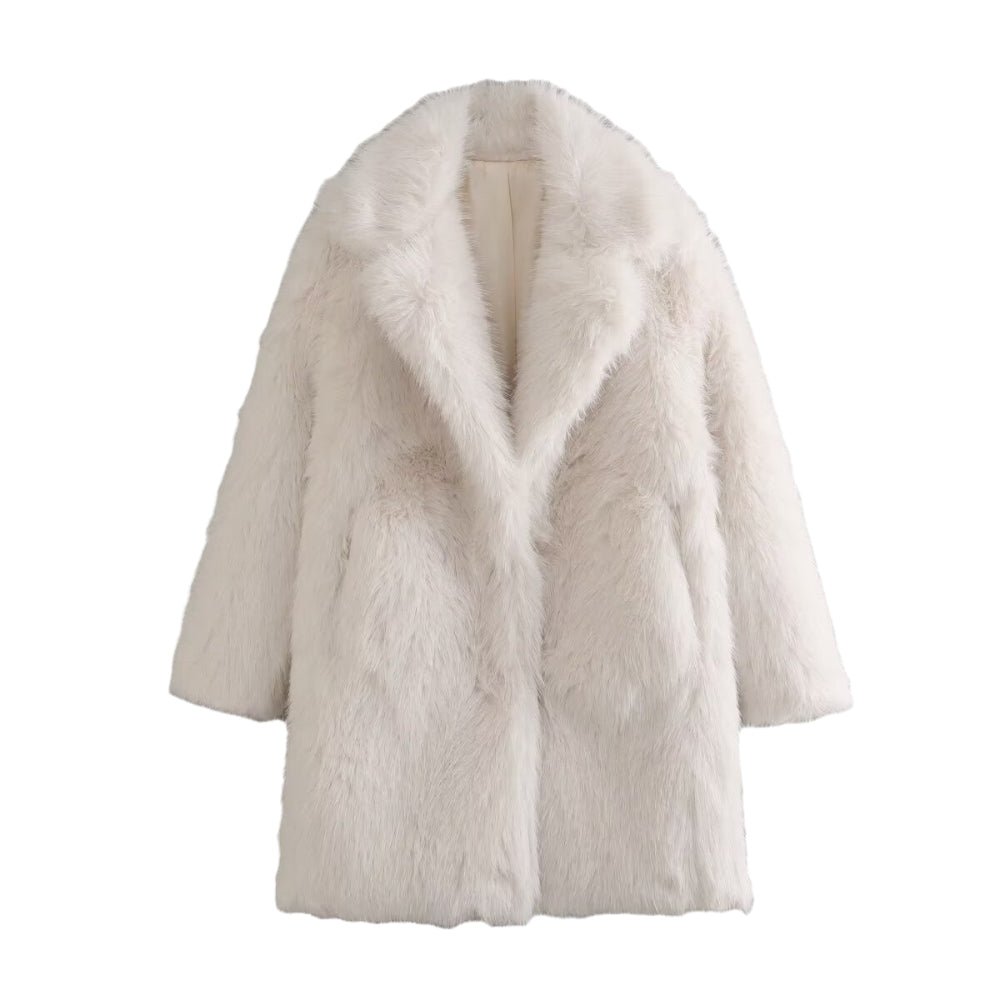 Bonnie | Faux Fur Coat Oversized Winter