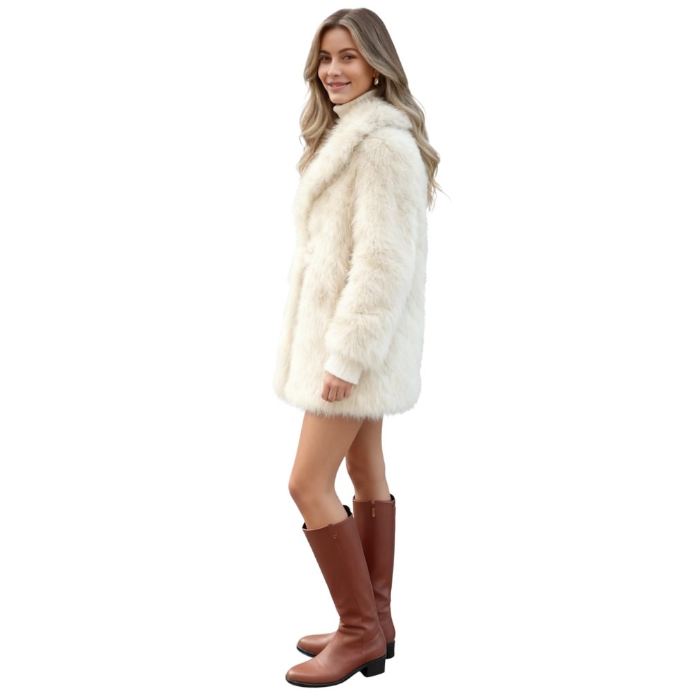 Bonnie | Faux Fur Coat Oversized Winter