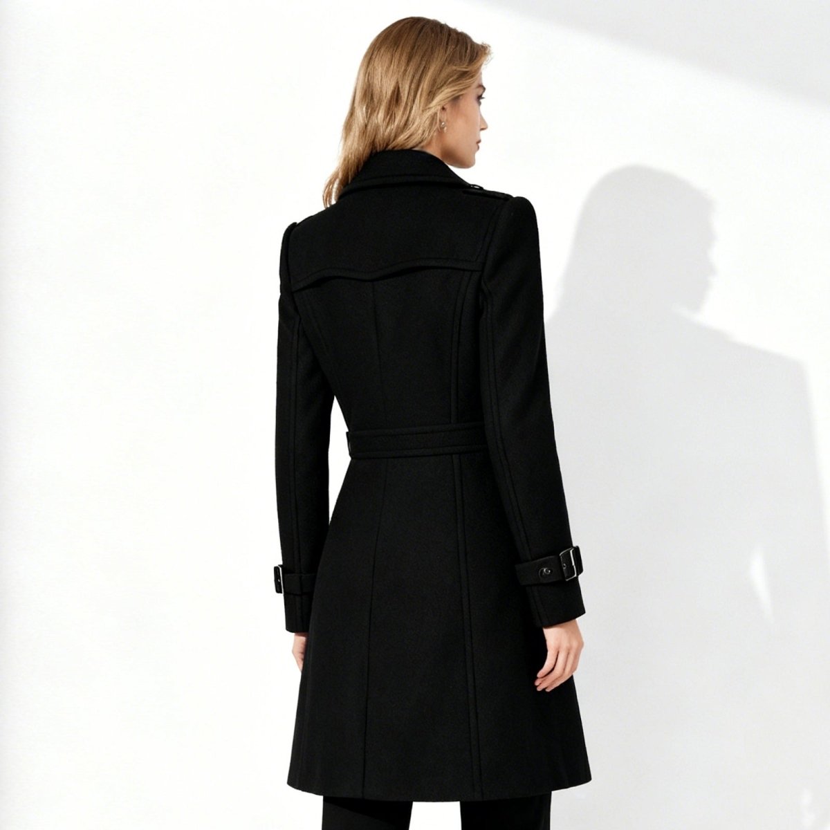 Flor | Tailored Wool Trench Coat