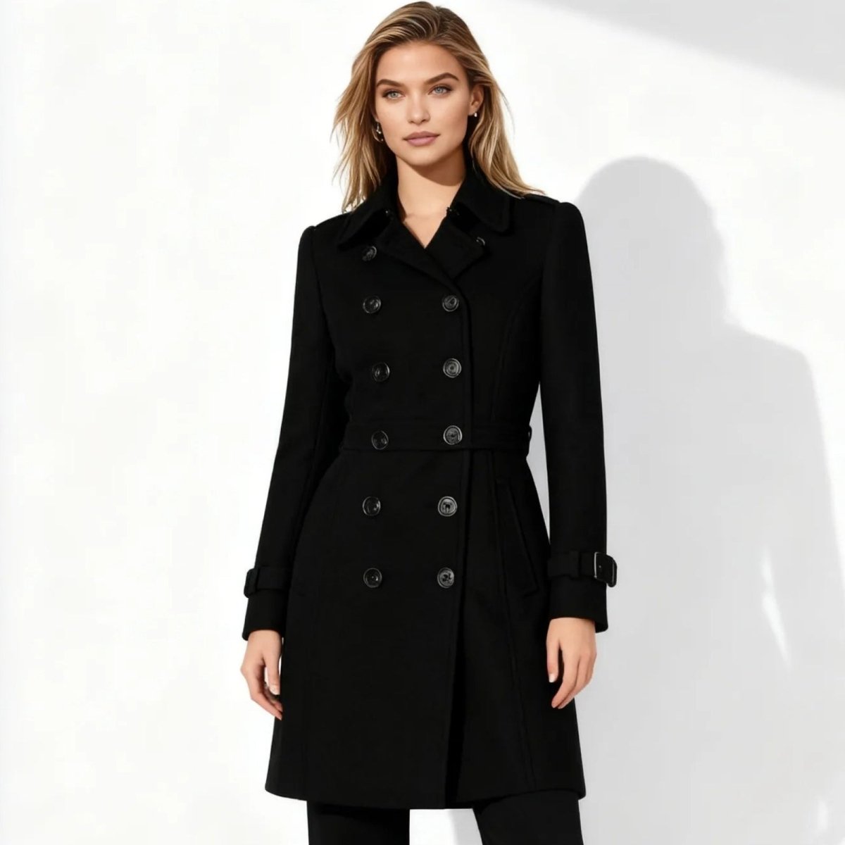 Flor | Tailored Wool Trench Coat