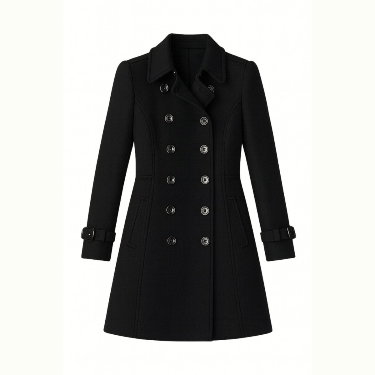 Flor | Tailored Wool Trench Coat