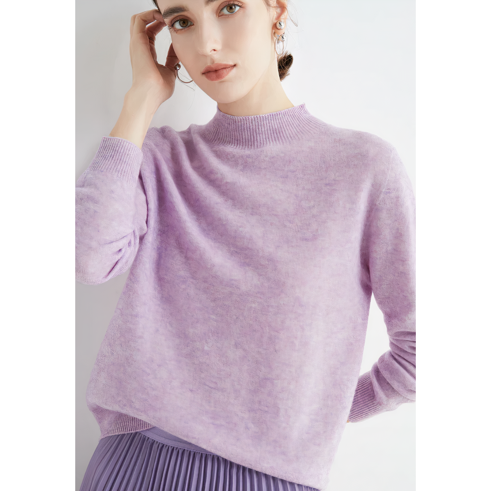 Eleanor | Luxury Cashmere Blend Knit Jumper