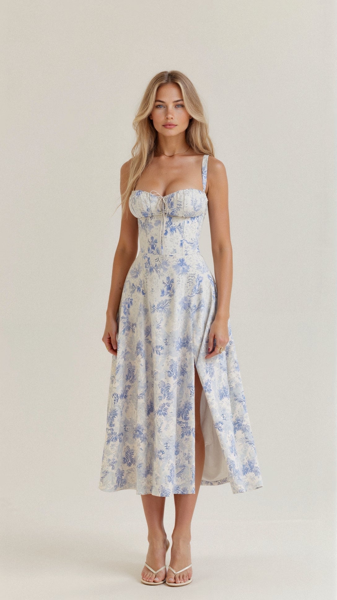 Rosalie | Corset Fit Midi Dress