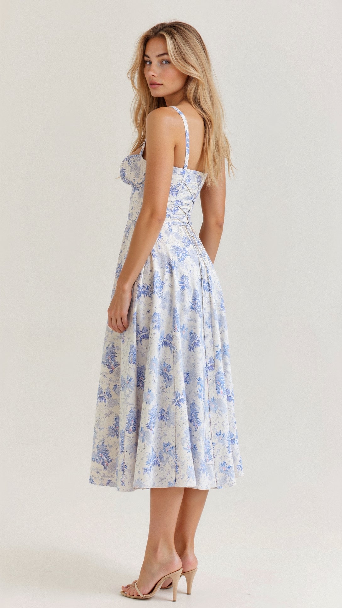 Rosalie | Corset Fit Midi Dress