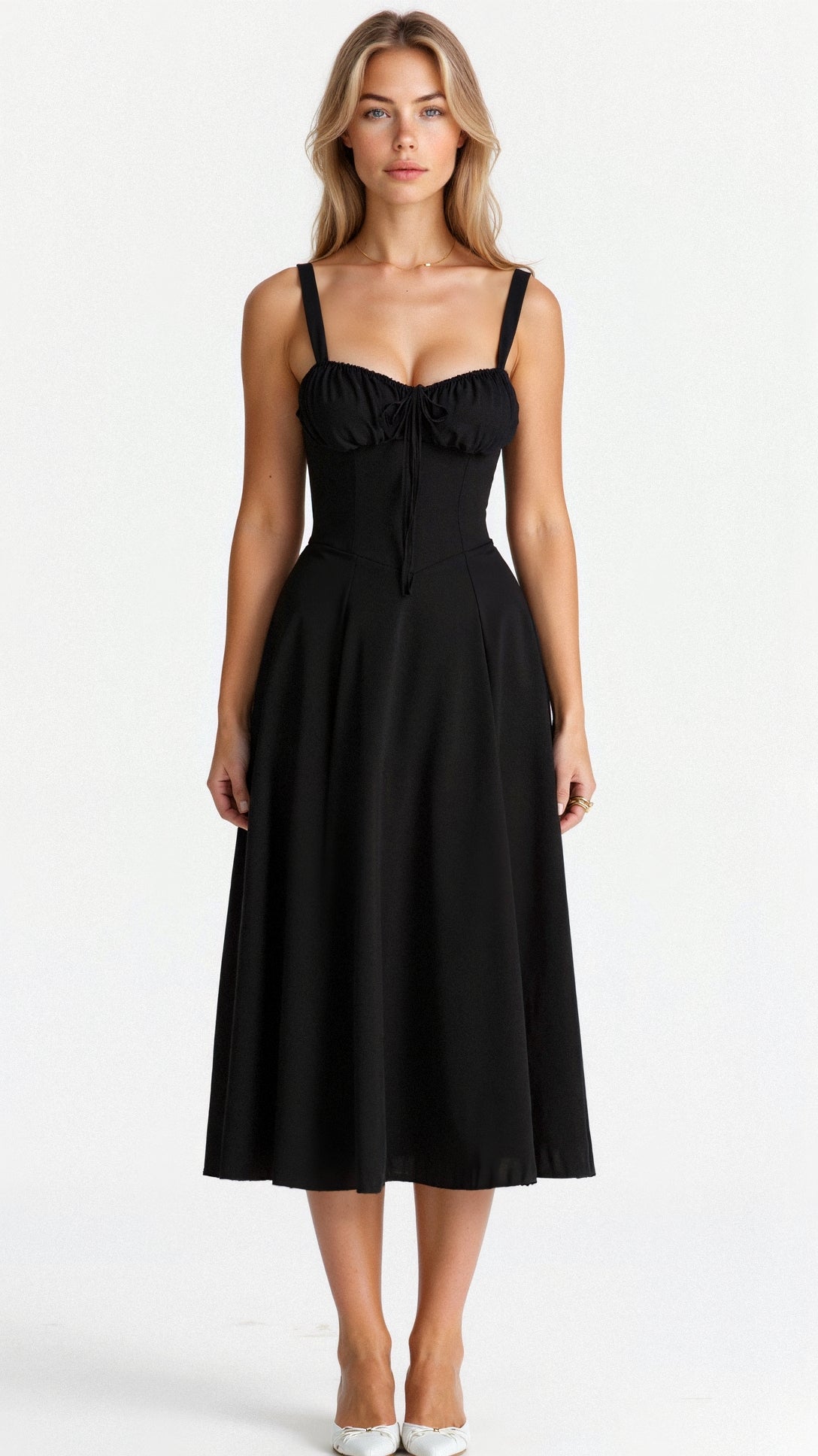 Rosalie | Corset Fit Midi Dress