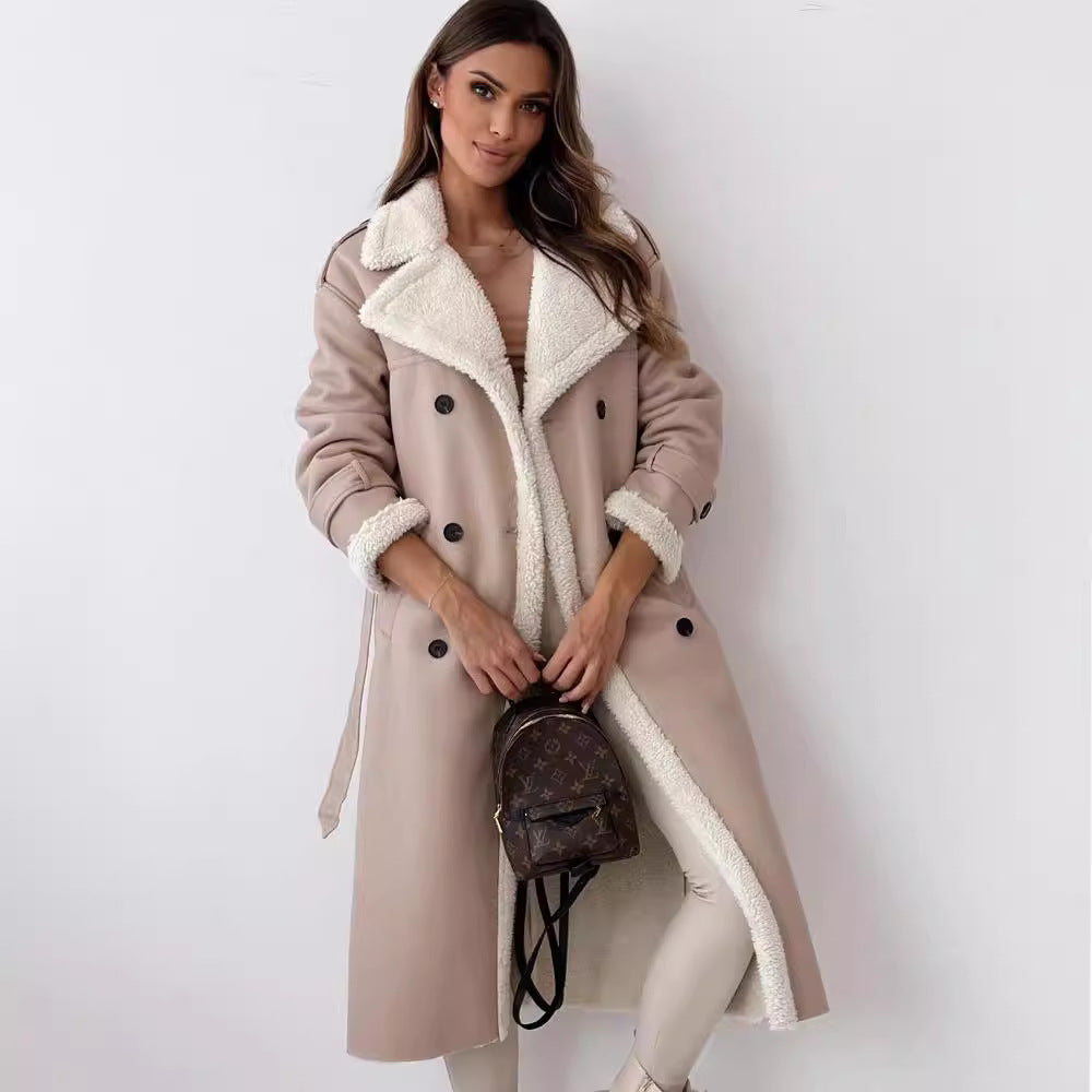 Clementine | Double Collar Longline Coat