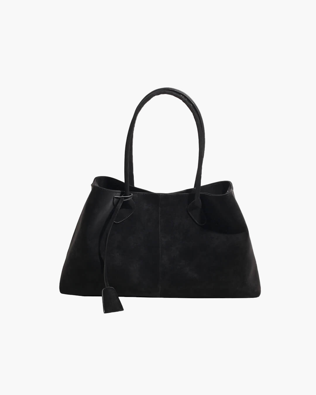 Eleanor | Vegan Suede Shoulder Tote Bag