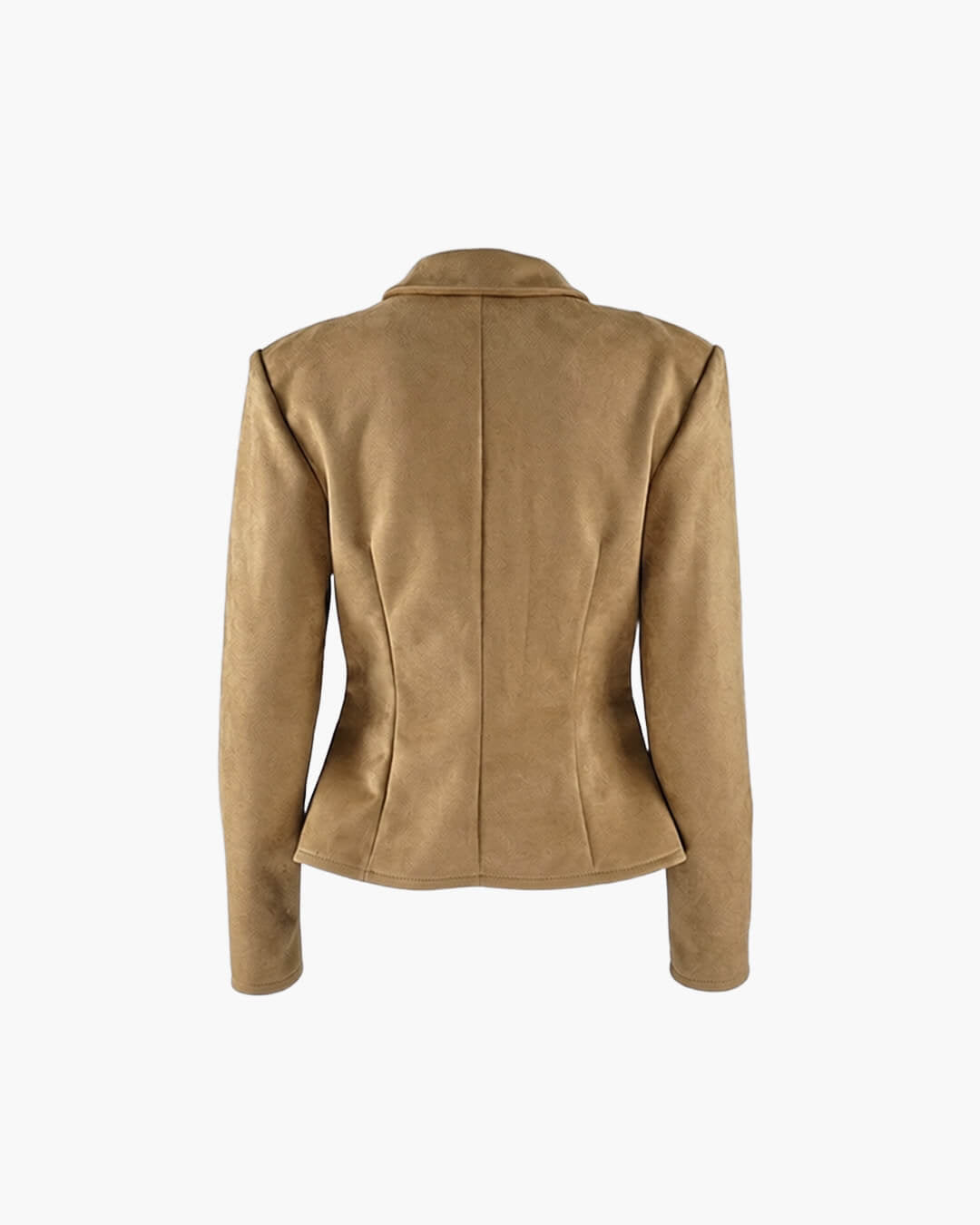 Charlotte | Faux Suede Cropped Jacket