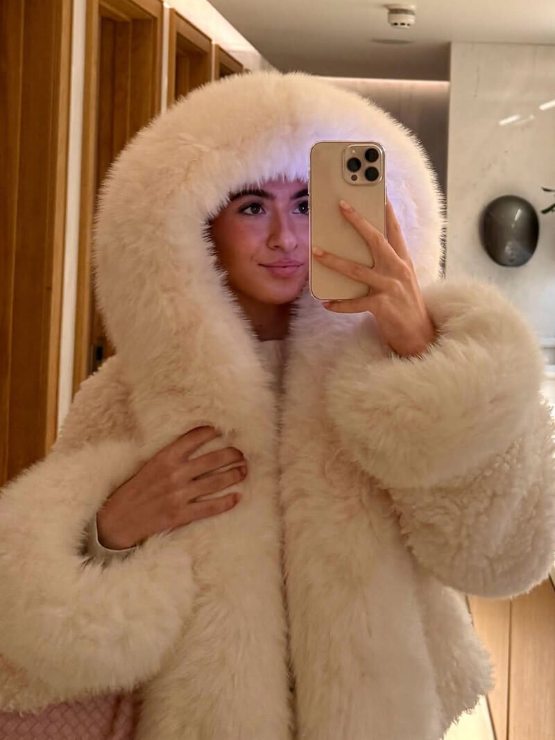 Amelia | Hooded Faux Fur Winter Jacket