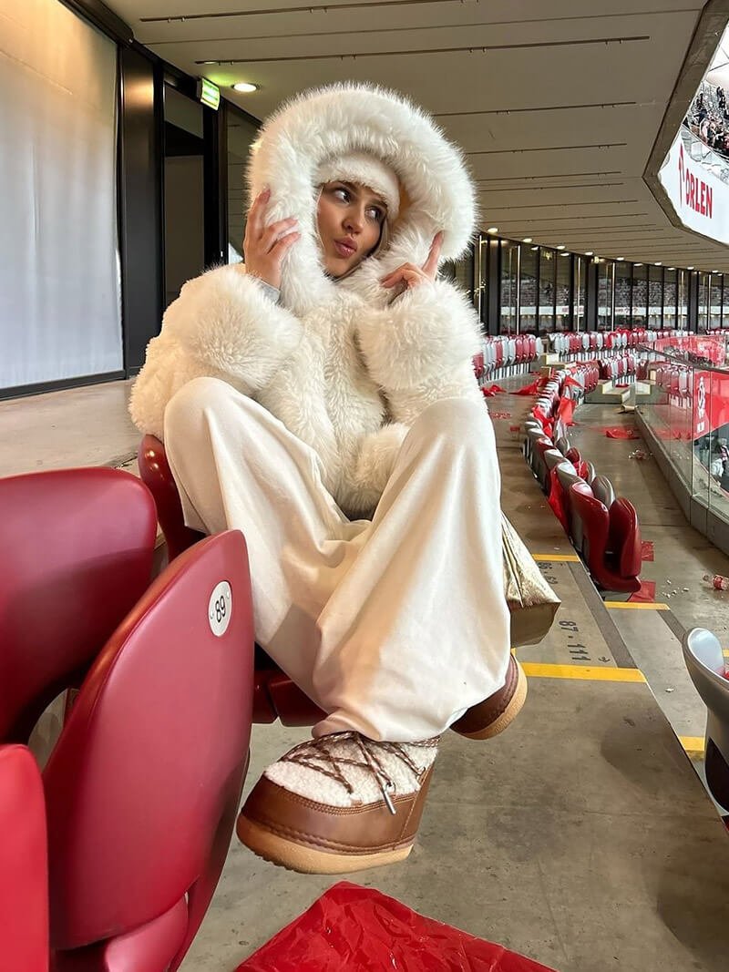 Amelia | Hooded Faux Fur Winter Jacket