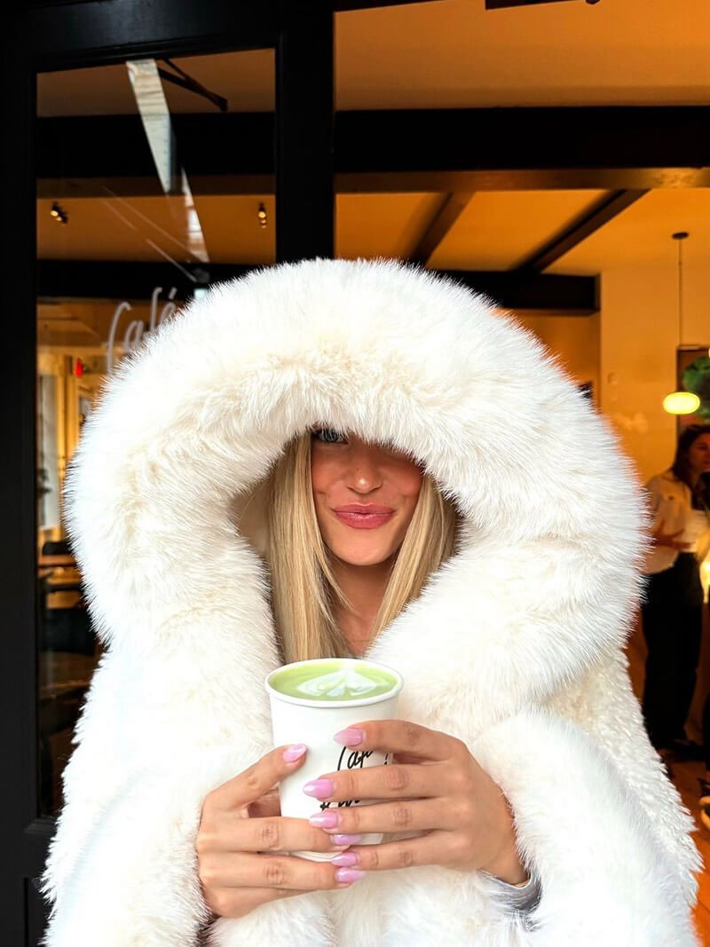 Amelia | Hooded Faux Fur Winter Jacket