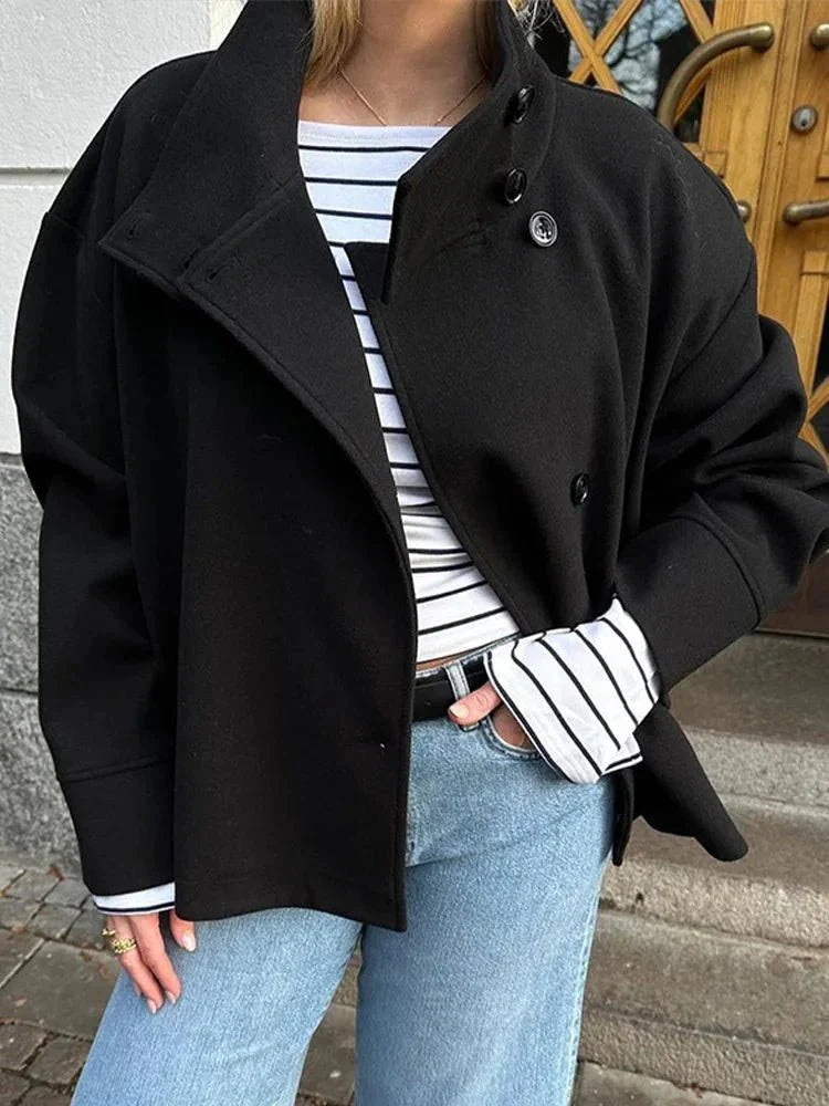 Eleanor | Stand Collar Autumn Jacket