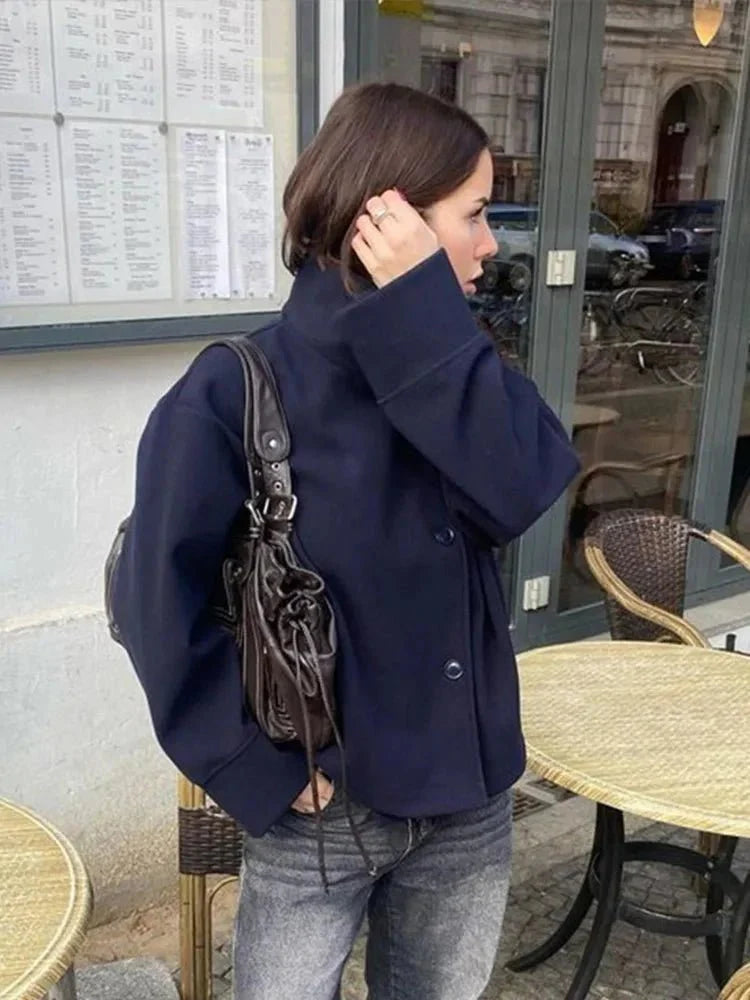 Eleanor | Stand Collar Autumn Jacket