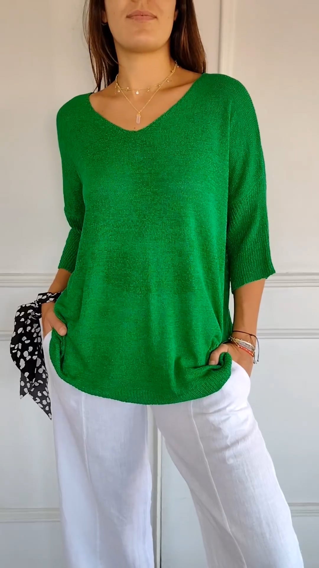Sophie | V Neck Everyday Blouse