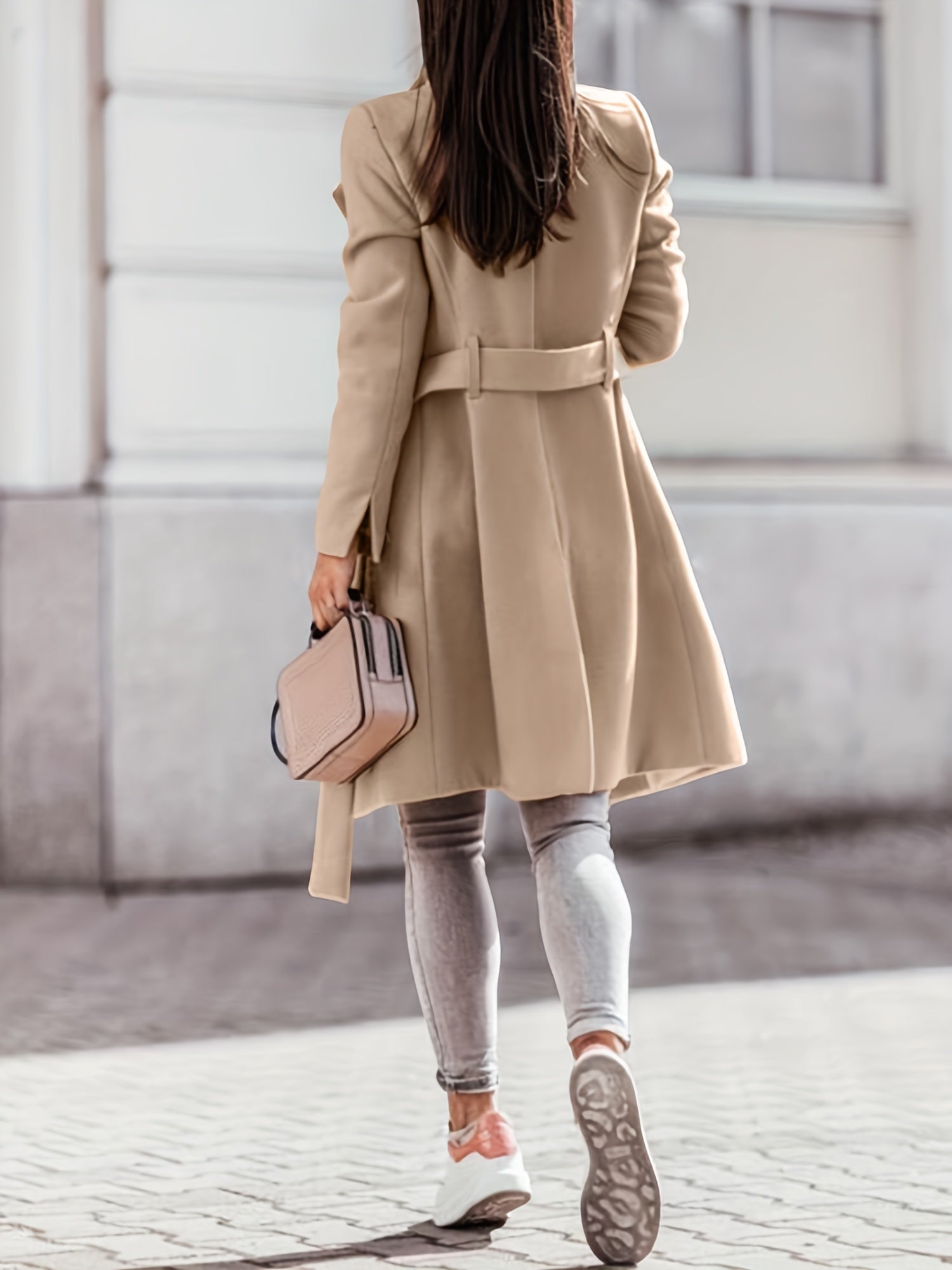 Matilda | Long Belted Trench Coat