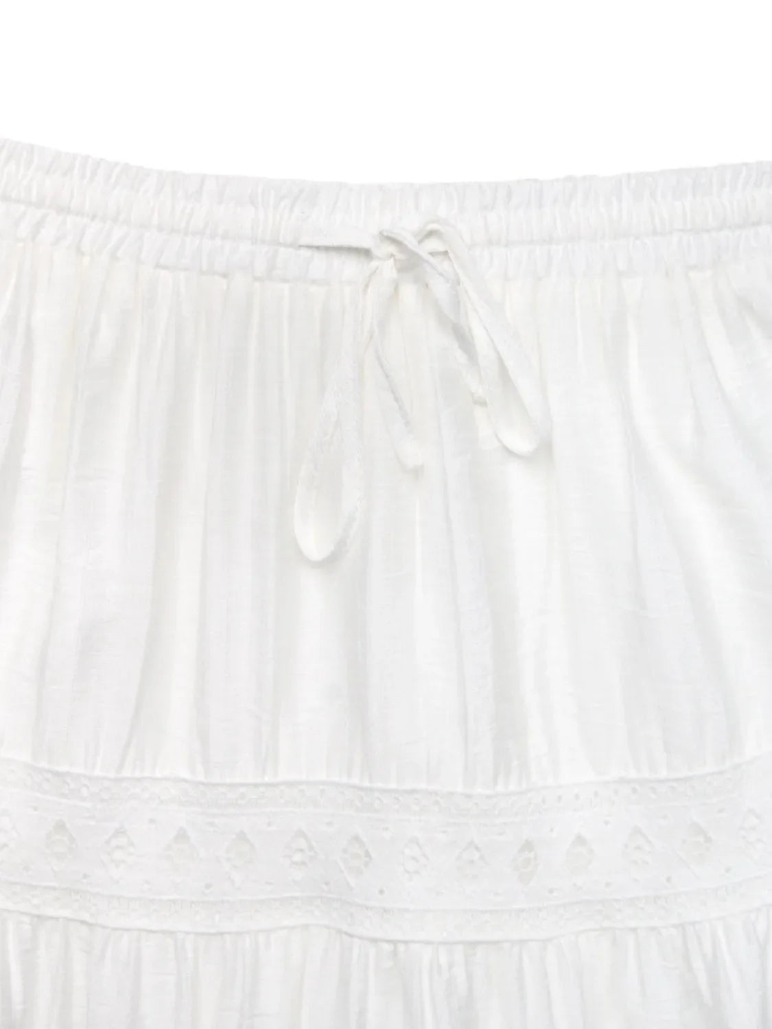 Elena | Lace Tiered Maxi Skirt