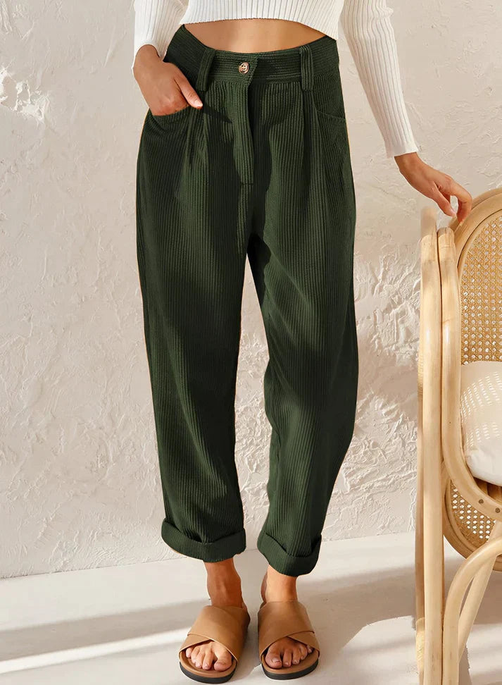 Elodie | Relaxed Wide Leg Trousers