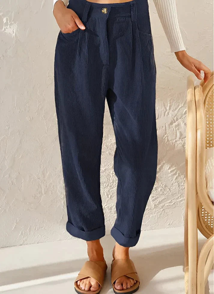 Elodie | Relaxed Wide Leg Trousers
