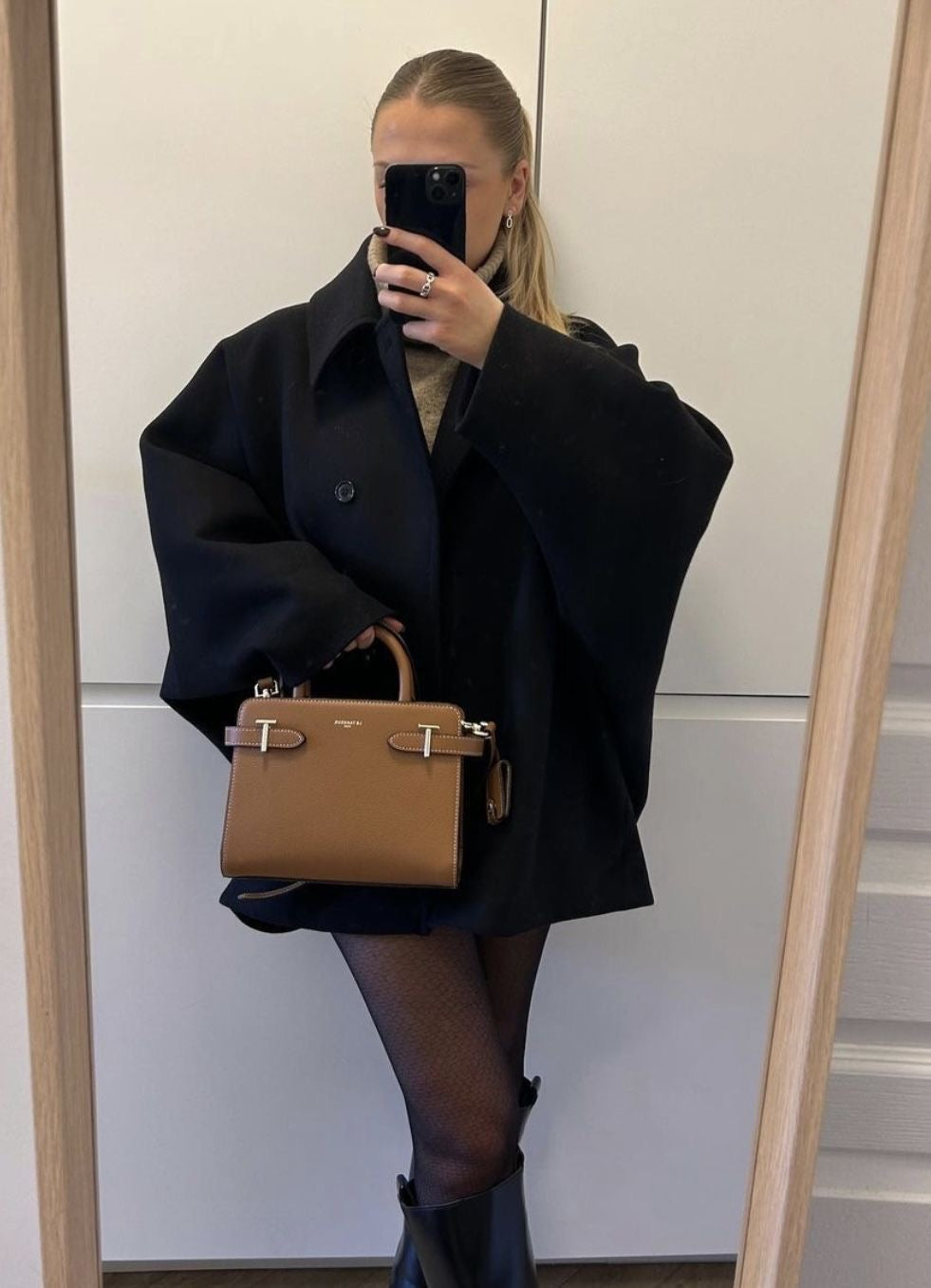 Millie | Wool Blend Jacket Oversized Double Breasted