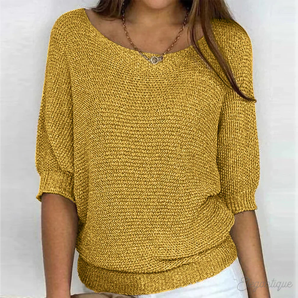 Vivian | Lightweight Batwing Knit Jumper