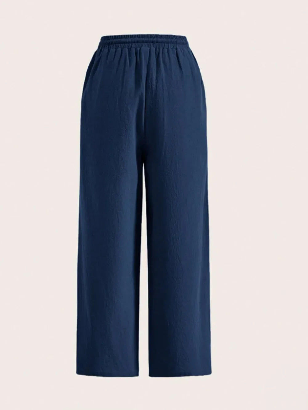 Emily | Drawstring Wide Leg Trousers