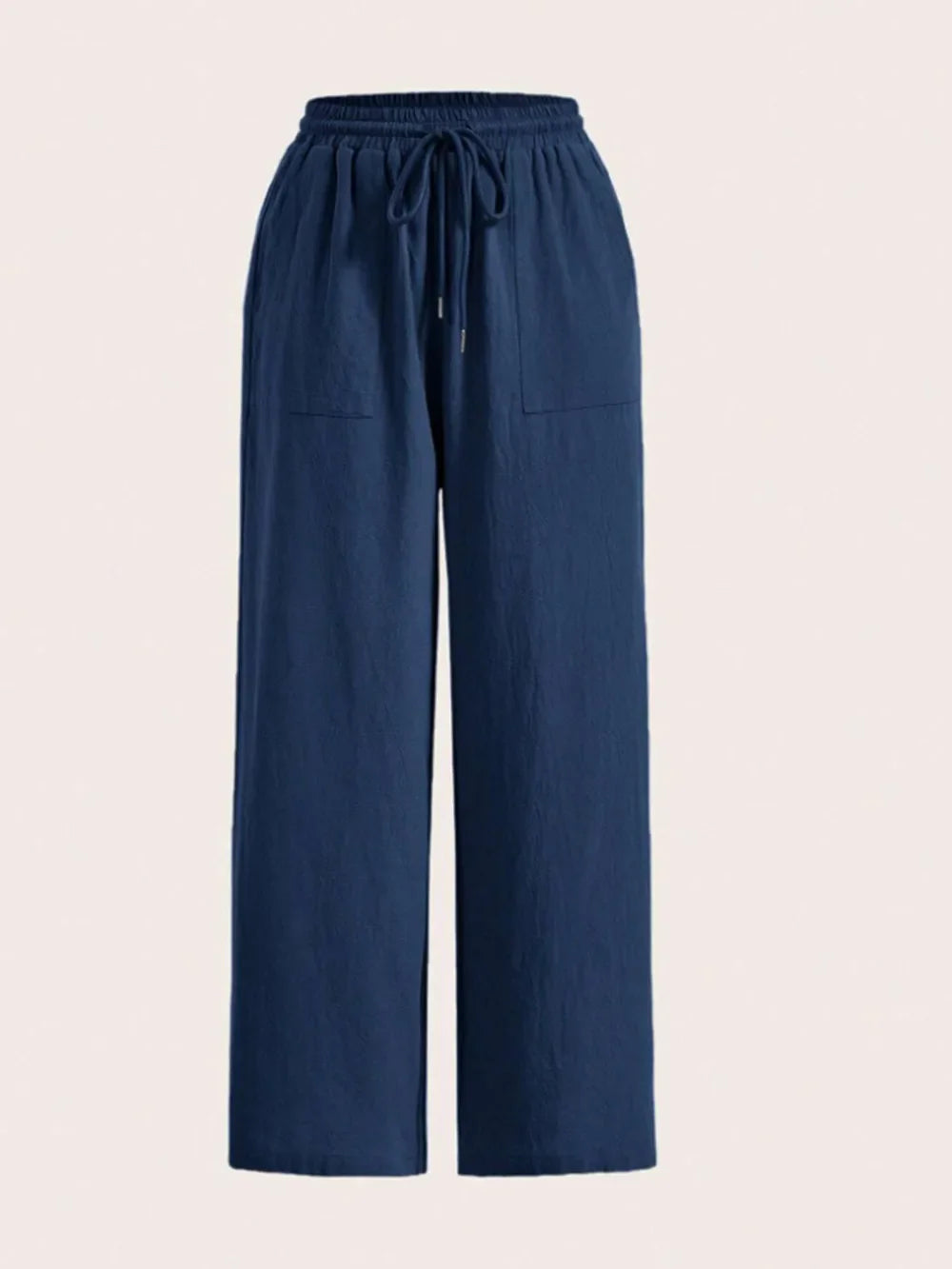 Emily | Drawstring Wide Leg Trousers