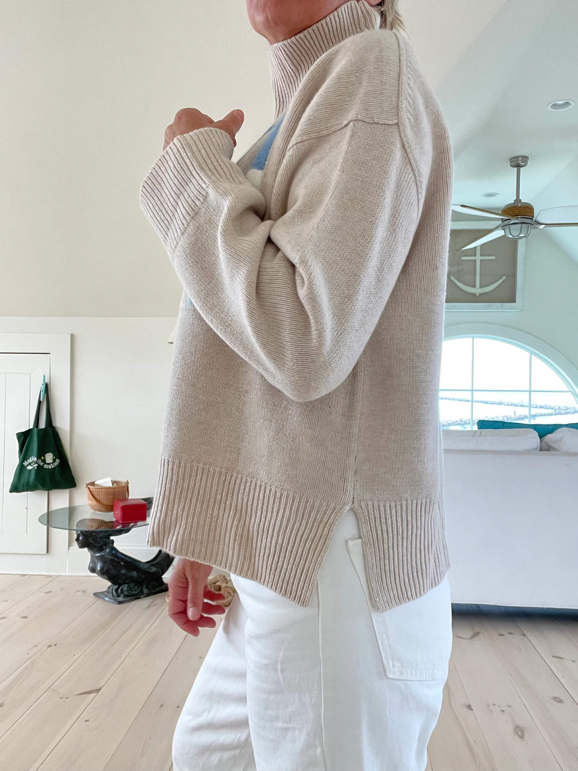 Harper | Retro Intarsia Knit Ski Jumper