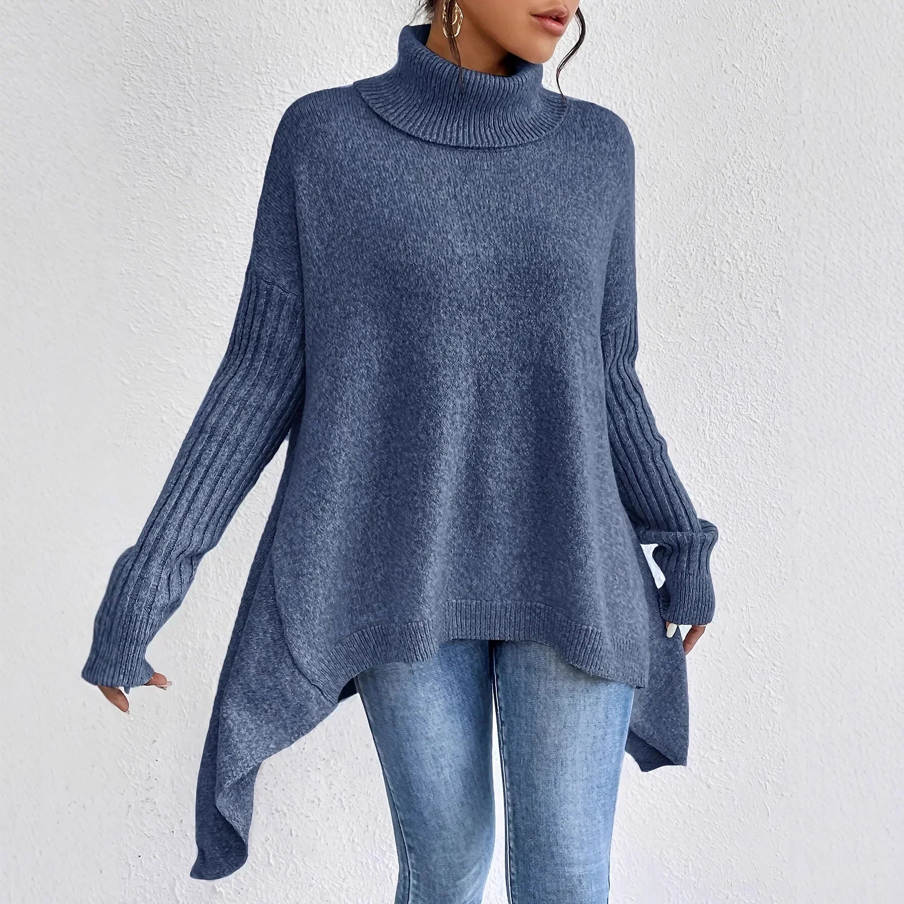 Stella | Cashmere Blend Turtleneck Jumper