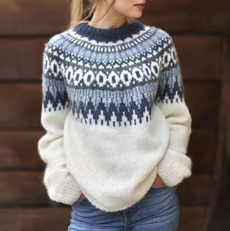 Charlotte | Nordic Knit Winter Jumper